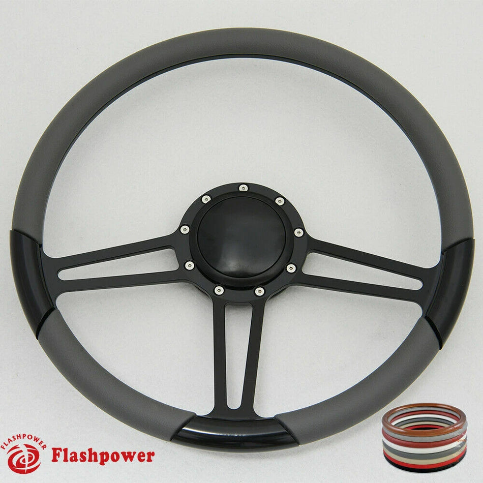 15.5'' Billet Steering Wheel Half Wrap Firebird GTO
