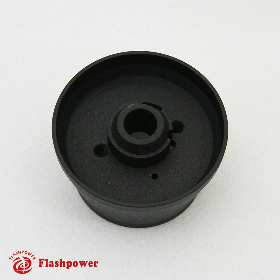 6 Bolt Steering Wheel Adapter GM Buick Pontiac Chevy Ididit Flaming River Black