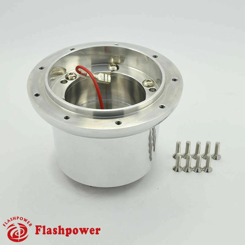 Flashpower Steering Wheel Adapter Boss Kit MG MGB GT Roadster Polished