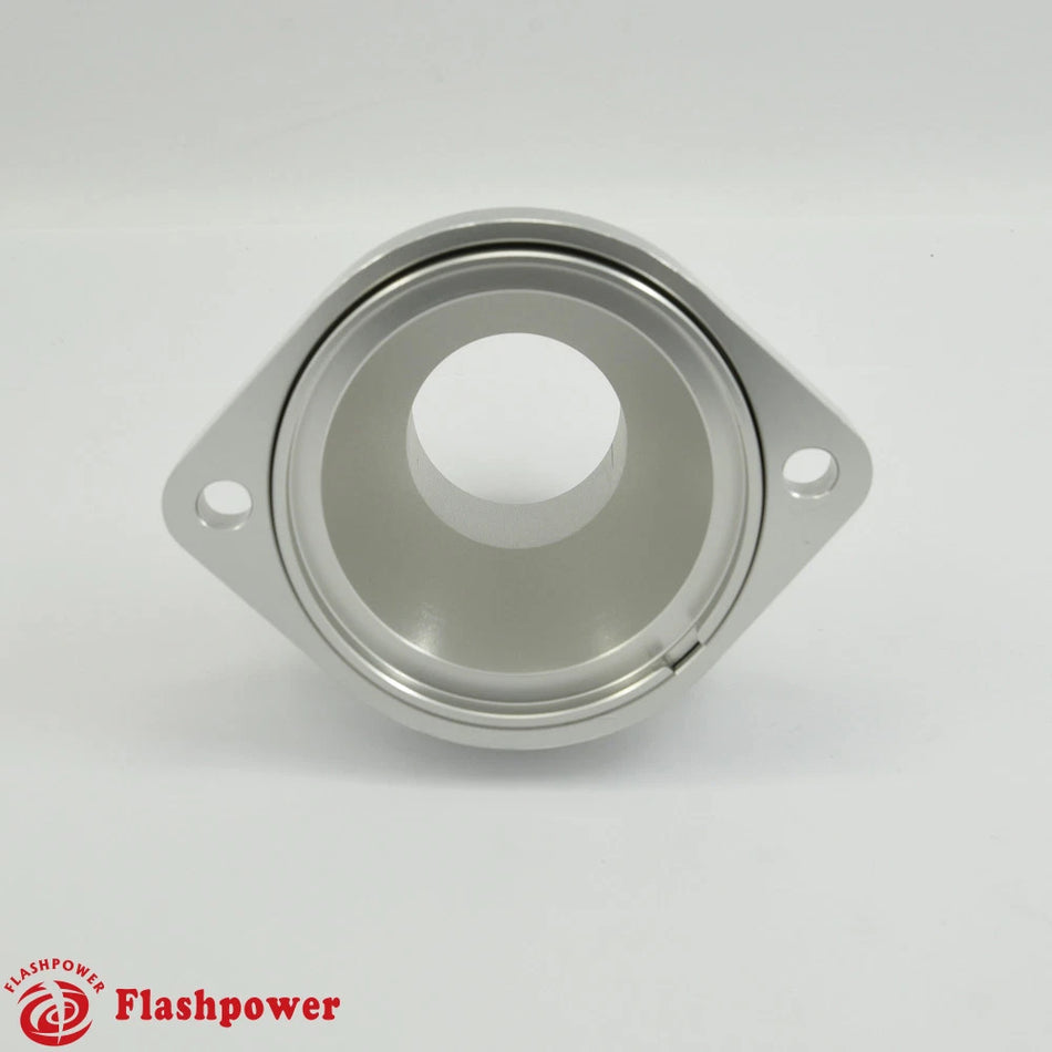 Billet Swivel Thermostat Housings Water Neck 180 1.5" LS Engine Clear