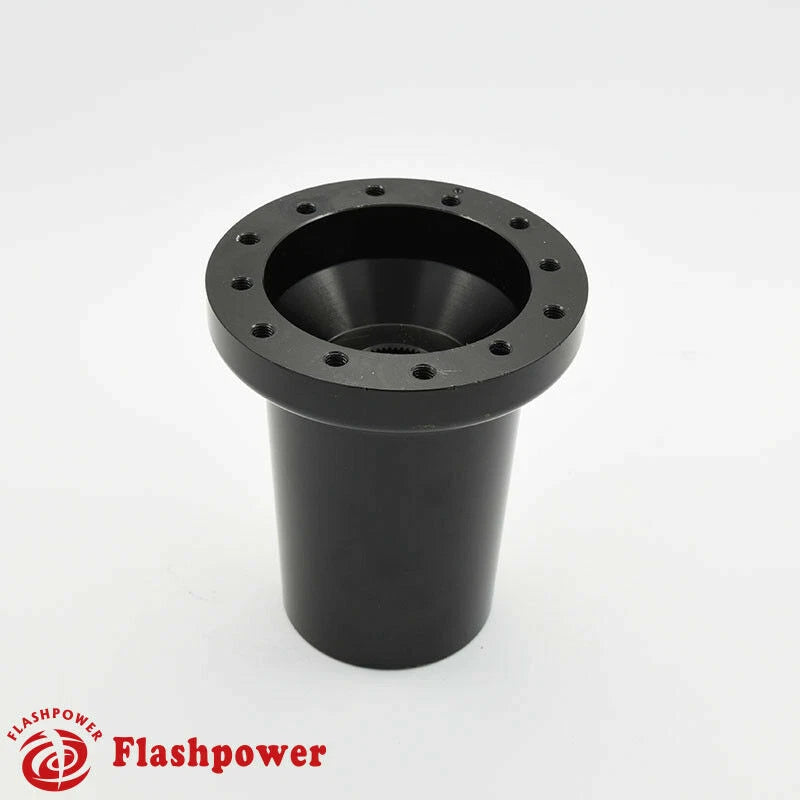 Steering Wheel Adapter Boss Kit Jaguar E type XJ6 XJ12 1961-74 Daimler Black