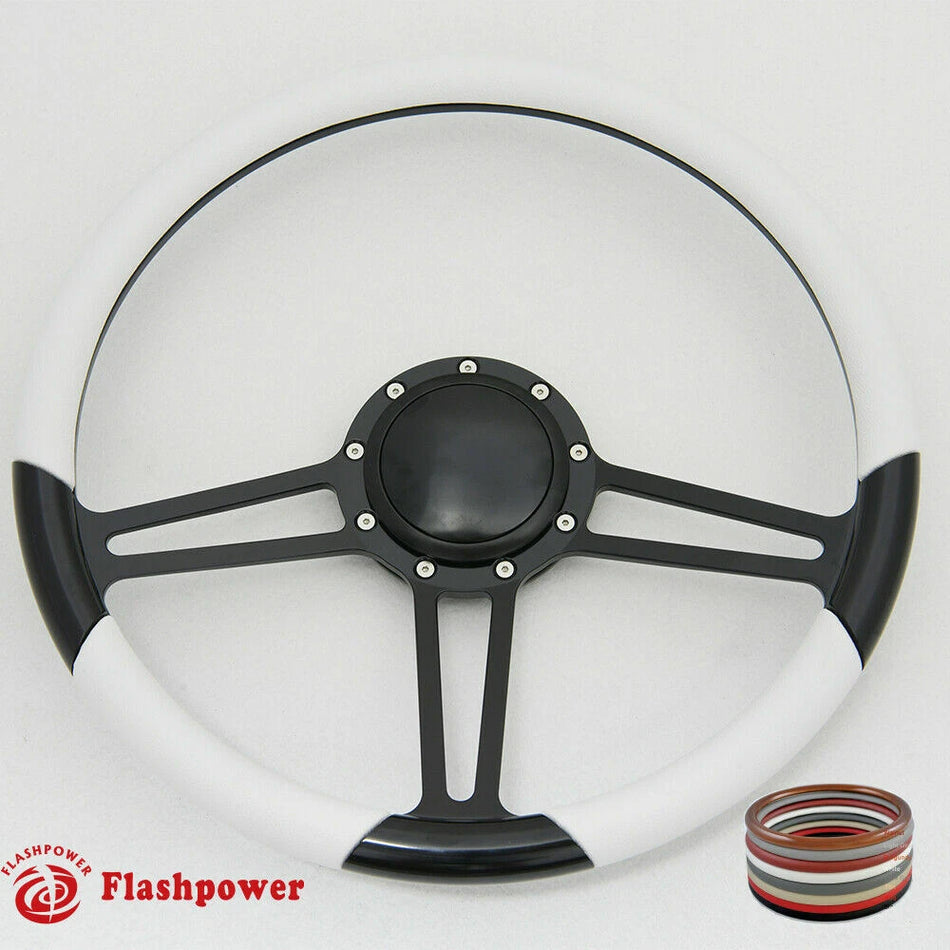 15.5'' Billet Steering Wheel Full Wrap Firebird GTO