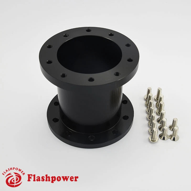 3" Steering Wheel Spacer Black Aluminum for Grant APC Pilot