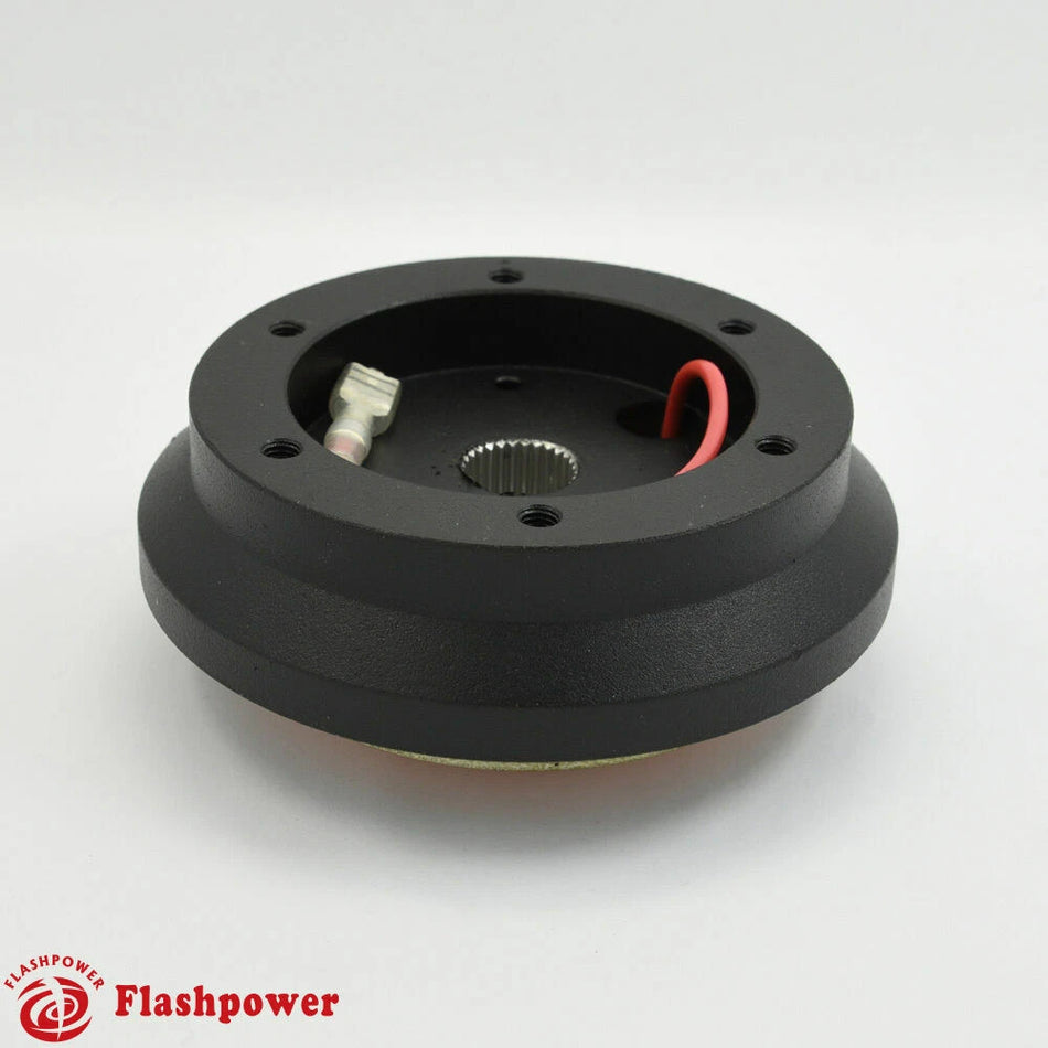 Steering Wheel Short Hub Adapter Billet Black for Honda Civic CRX Acura Integra