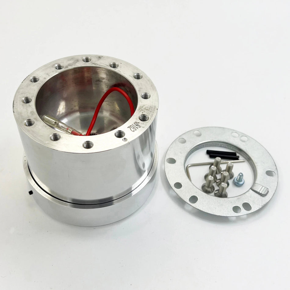 6 Bolt Steering Wheel Adapter Ford Falcon Comet Mustang Econoline Truck Polish