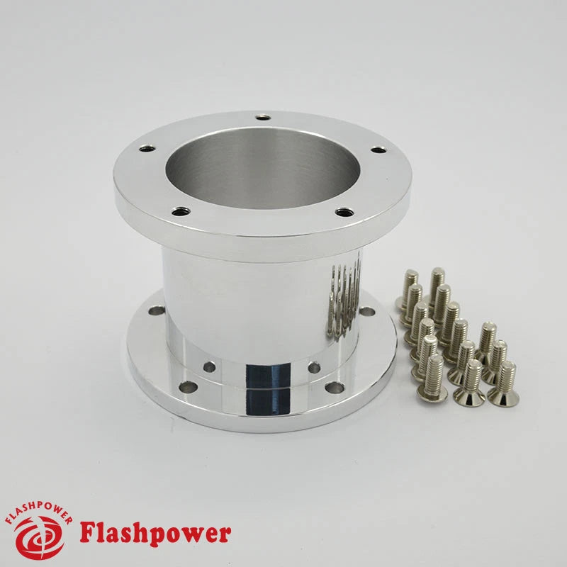 2.5" Steering Wheel Spacer Polished Aluminum for Grant APC Pilot