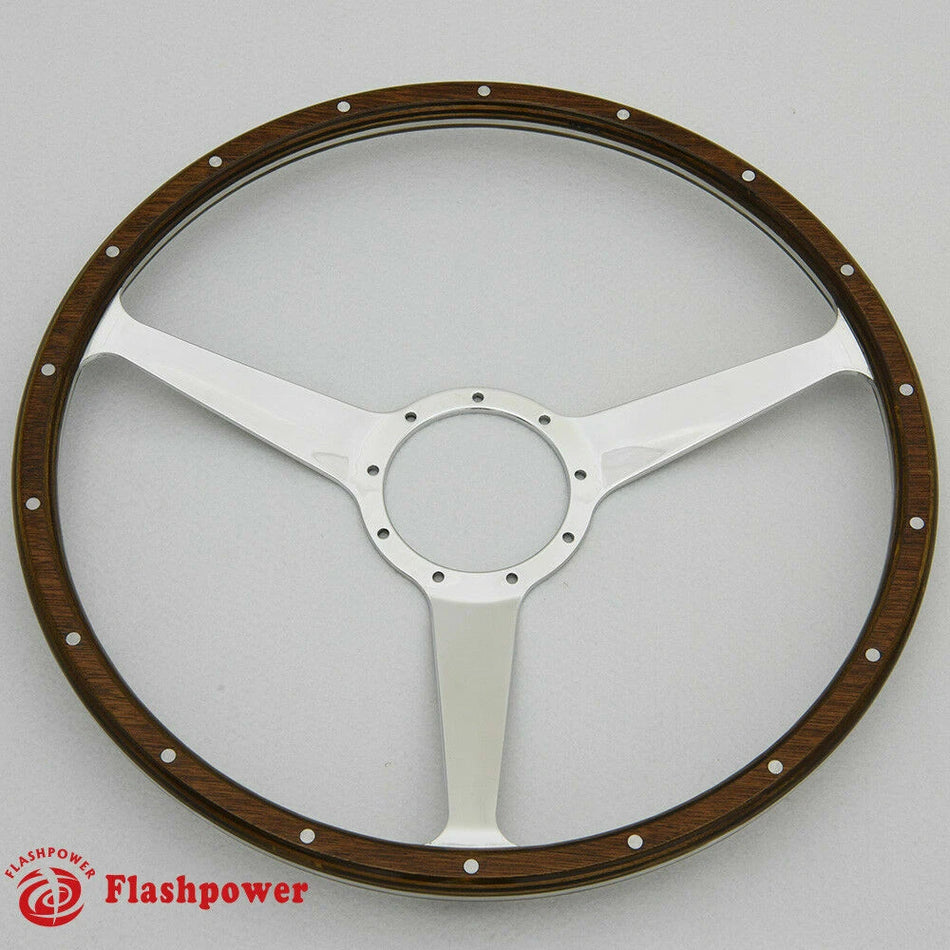 17" Classic Wood Steering Wheel Restoration Transporter Chevy Caprice