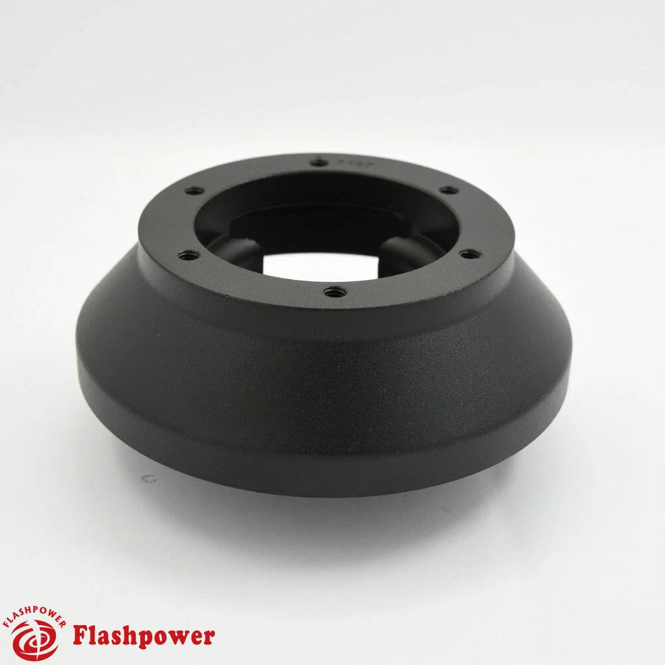 6 Bolt Steering Wheel Short Adapter Boss Kit for Ford Mustang Focus Black
