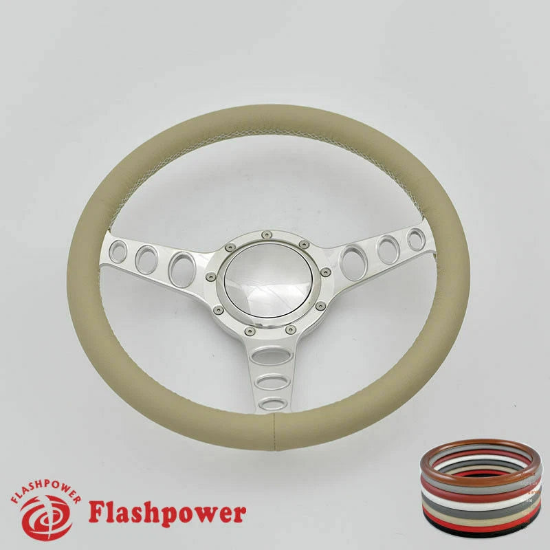 14'' Billet Steering Wheels Full Wrap Chrysler New Yorker Imperial Cordoba
