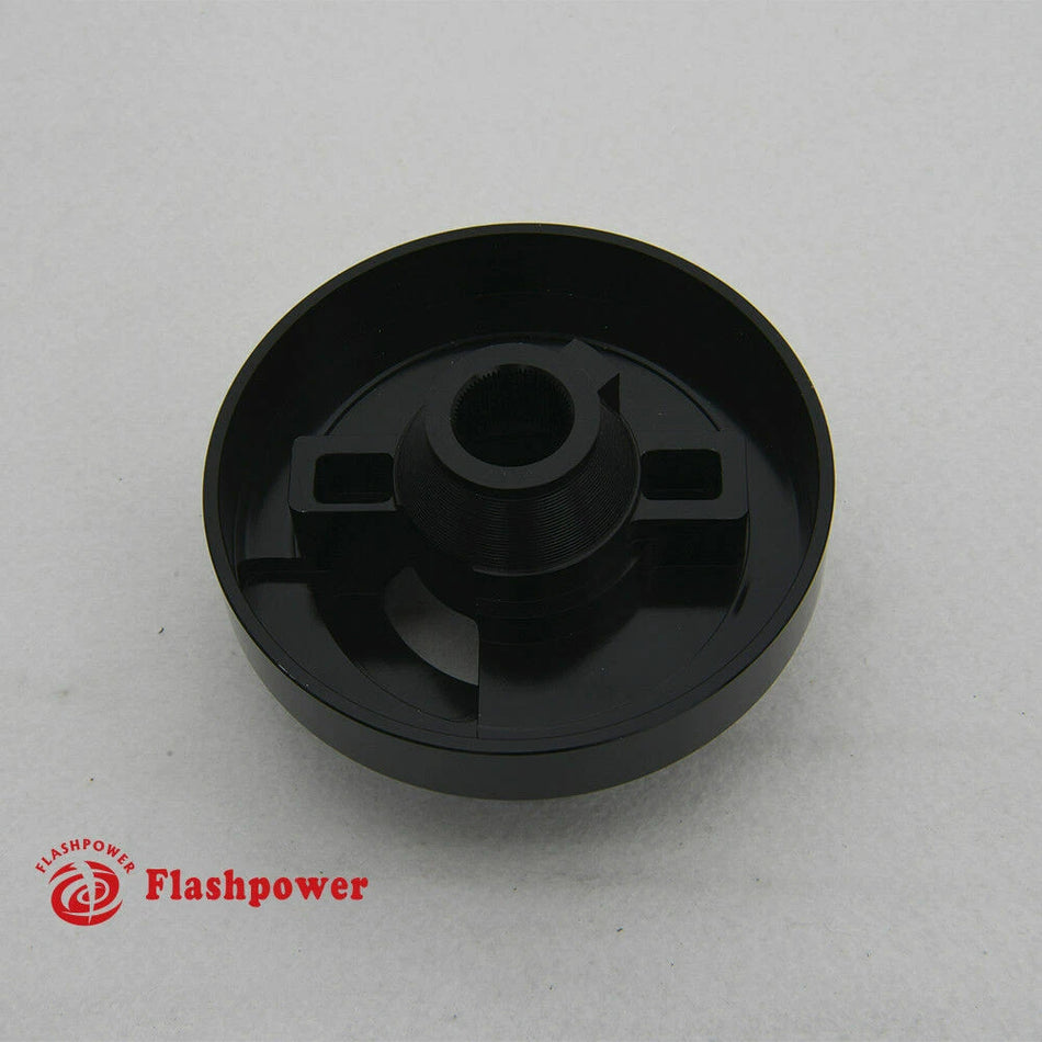 Flashpower Steering Wheel Adapter BMW E46 328i 323i 330i M3 Mini Cooper Black