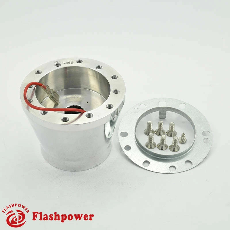 Flashpower Steering Wheel Adapter Boss Kit MG MGB GT Roadster Polished
