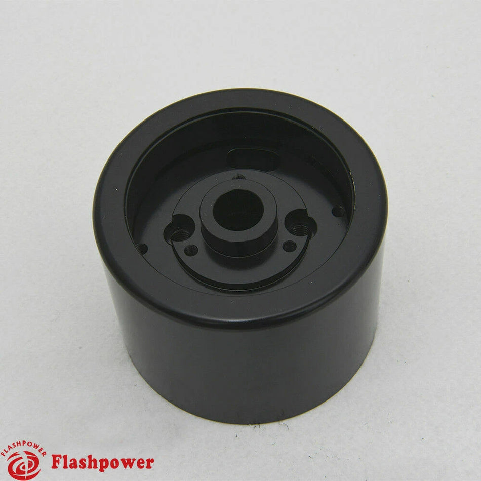 6 Bolt Steering Wheel Hub Adapter Tilt Telescopic GM Oldsmobile Cadillac Black