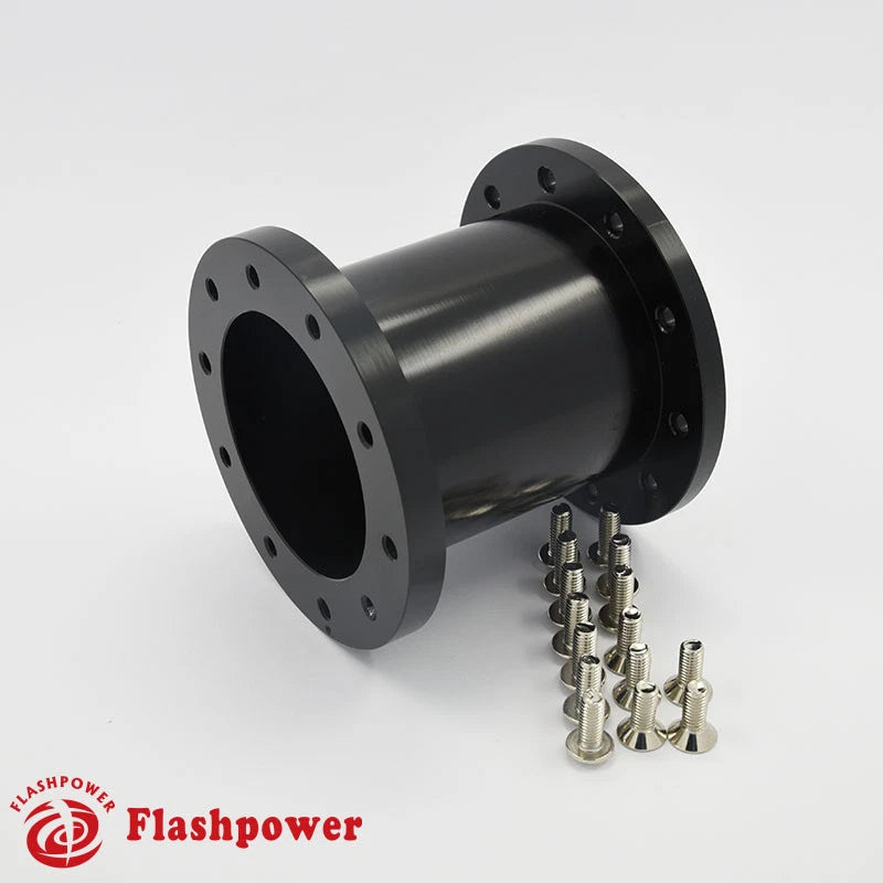 3" Steering Wheel Spacer Black Aluminum for Grant APC Pilot