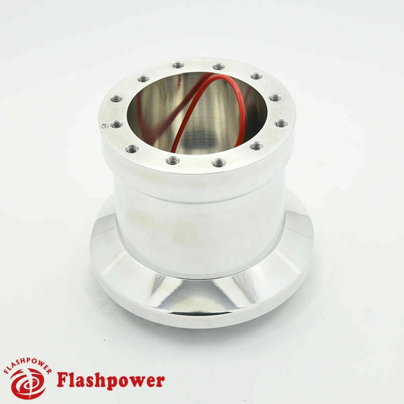 Flashpower Steering Wheel Hub Adapter boss kit BMW 1500 1600 1800 2002 Polished