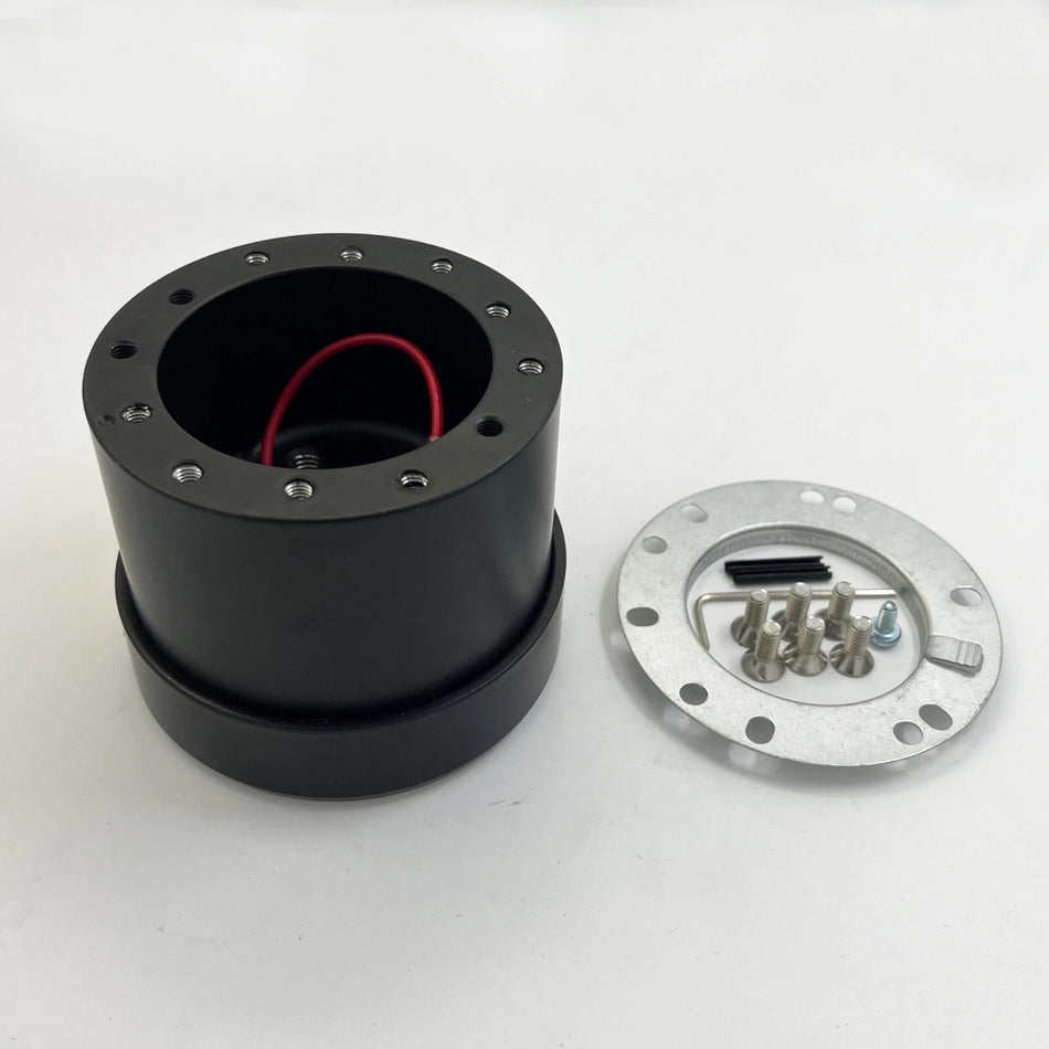 6 Hole Steering Wheel Adapter Ford Falcon Comet Bronco Econoline F150 Black