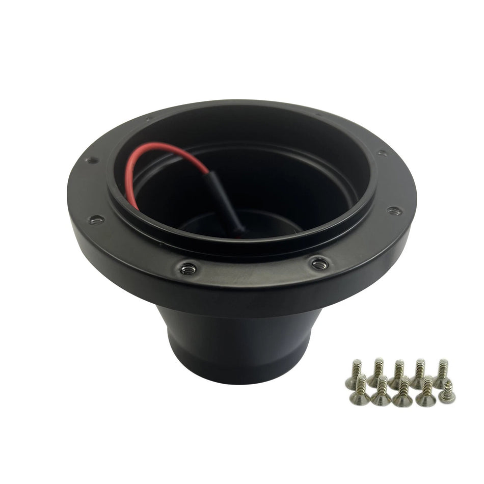 Flashpower Steering Wheel 9 bolt Adapter Boss Kit MG MGA MGB GT Roadster Black