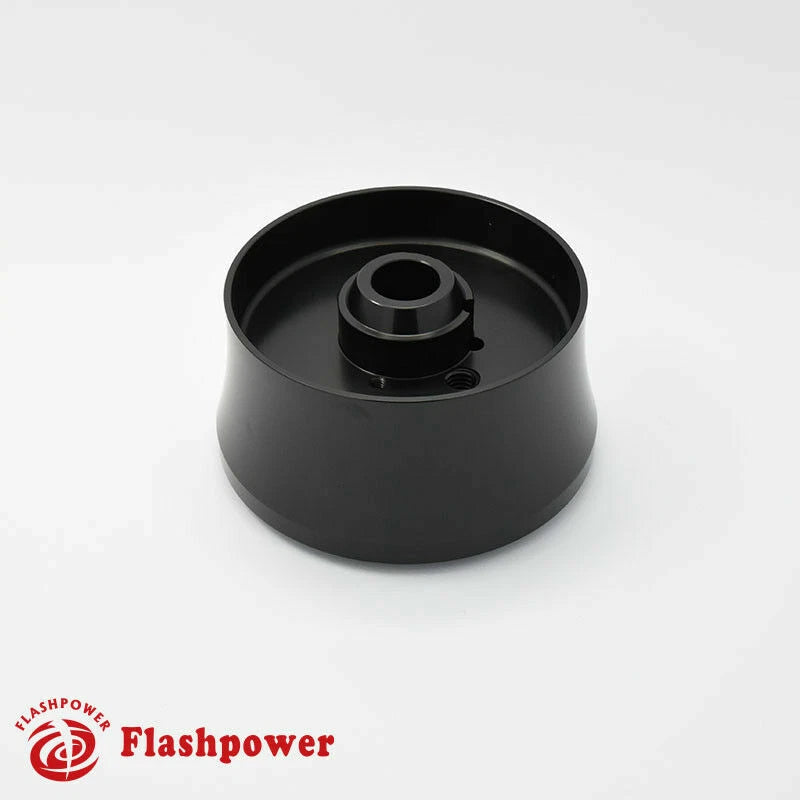 9 Bolt Steering Wheel Hub Adapter Flaming River, Ididit, GM, Chevy Black