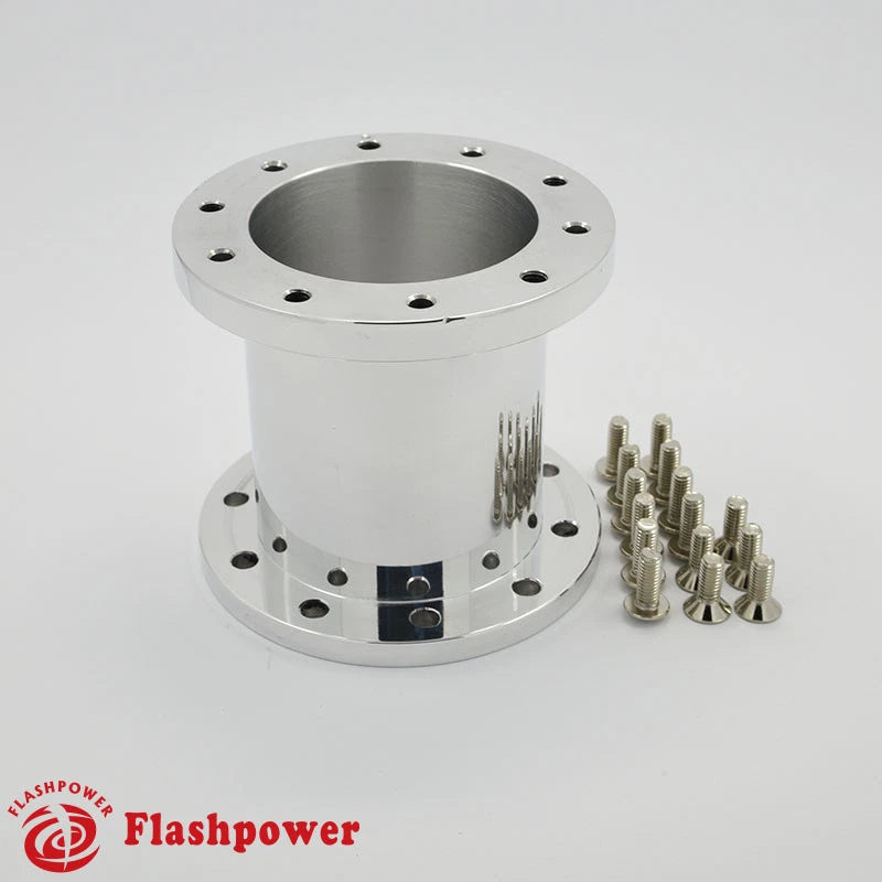 3" Steering Wheel Spacer Polished Aluminum for Grant APC Pilot