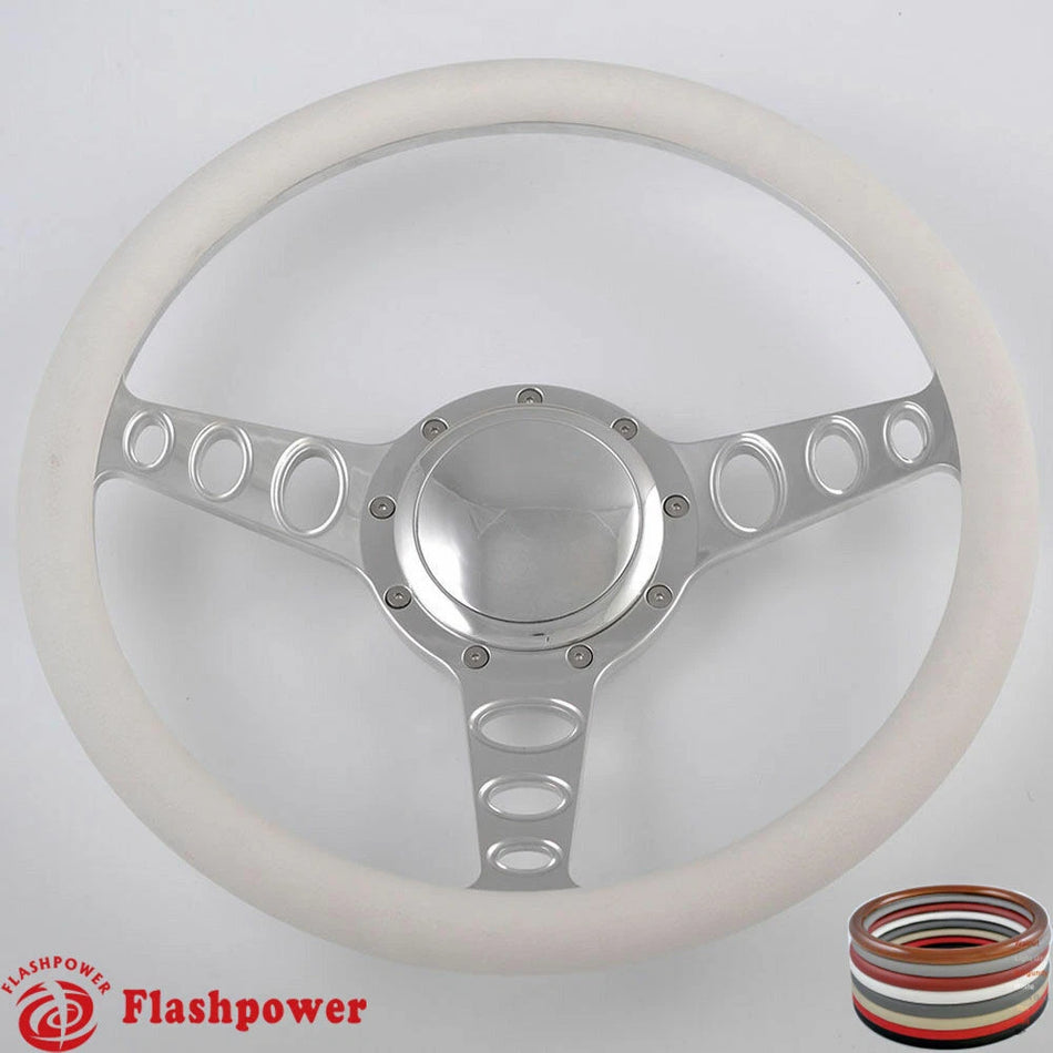 14'' Billet Steering Wheels w/ Horn Chrysler New Yorker Imperial Cordoba