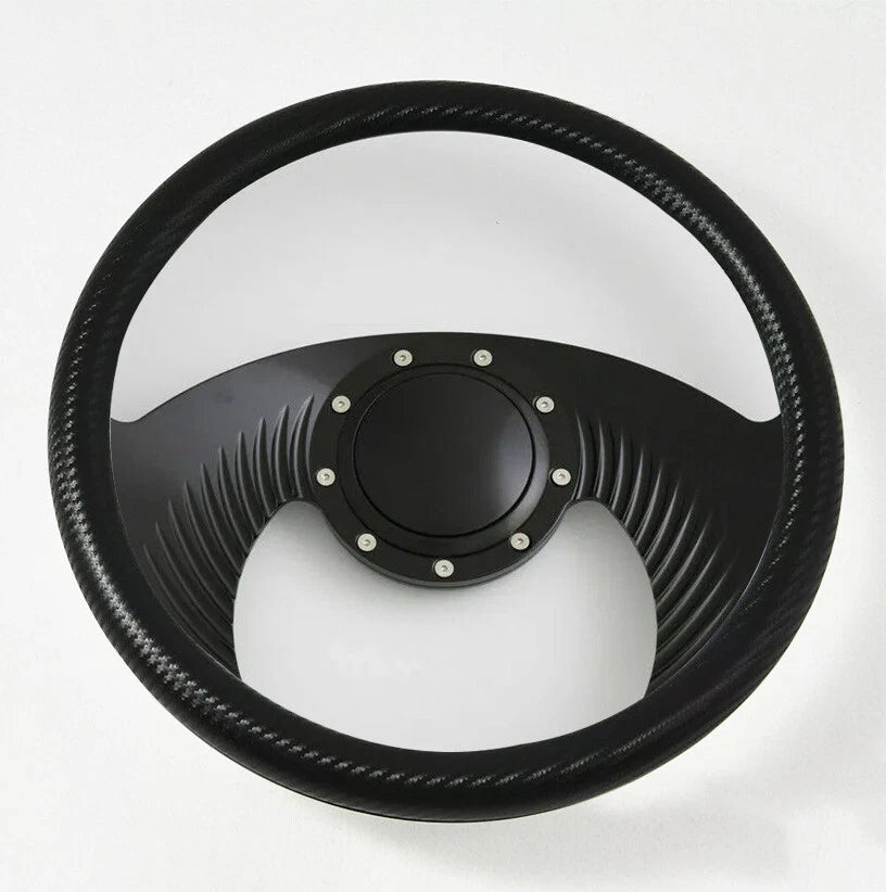 14'' Billet Steering Wheels Half Wrap Street Rod GM Corvair Impala Chevy II Ford