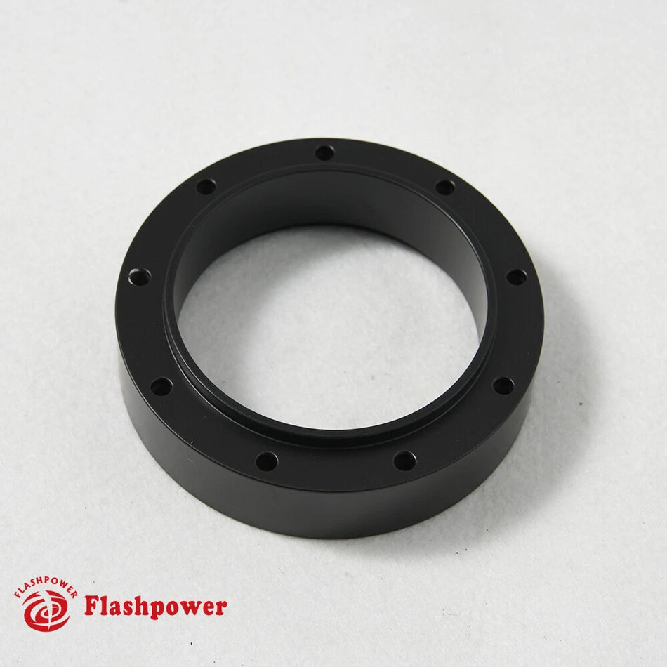1.0" Steering Wheel Hub Adapter Extension Spacer for 9 Bolt Black