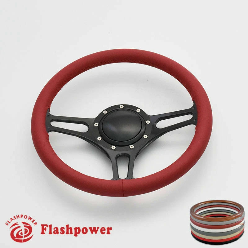 14'' Billet Steering Wheels Full Wrap GMC Trucks Blazer El Camino Jimmy