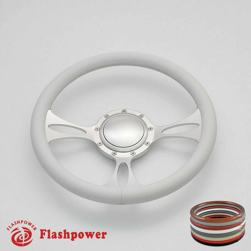 14'' Billet Steering Wheel Full Wrap Buick Cadillac Pontiac Caprice GTO Firebird