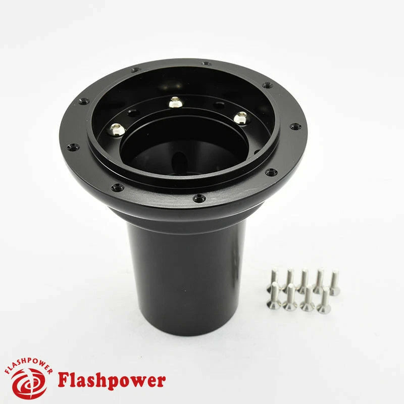 Steering Wheel Adapter Boss Kit Jaguar E type XJ6 XJ12 1961-74 Daimler Black