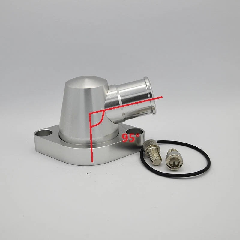 Billet Aluminum Water Neck Thermostat Housing 95° SBC BBC Chevy 327 350 454 396