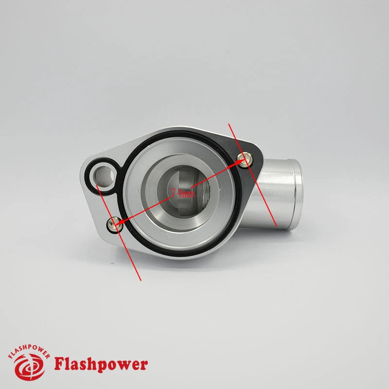 Ford Small Block Billet Swivel Water Neck/ Thermostat Hosing 16AN