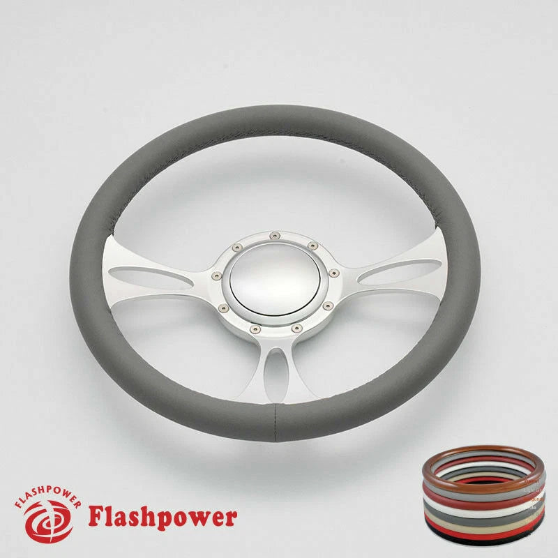 14'' Billet Steering Wheel Full Wrap Buick Cadillac Pontiac Caprice GTO Firebird