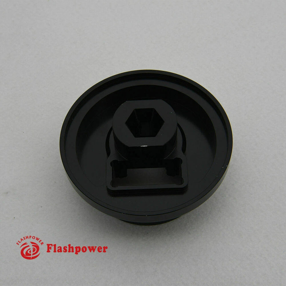 6 Bolt Steering Wheel Adapter Boss Kit Ford Mustang Focus Billet Aluminum Black
