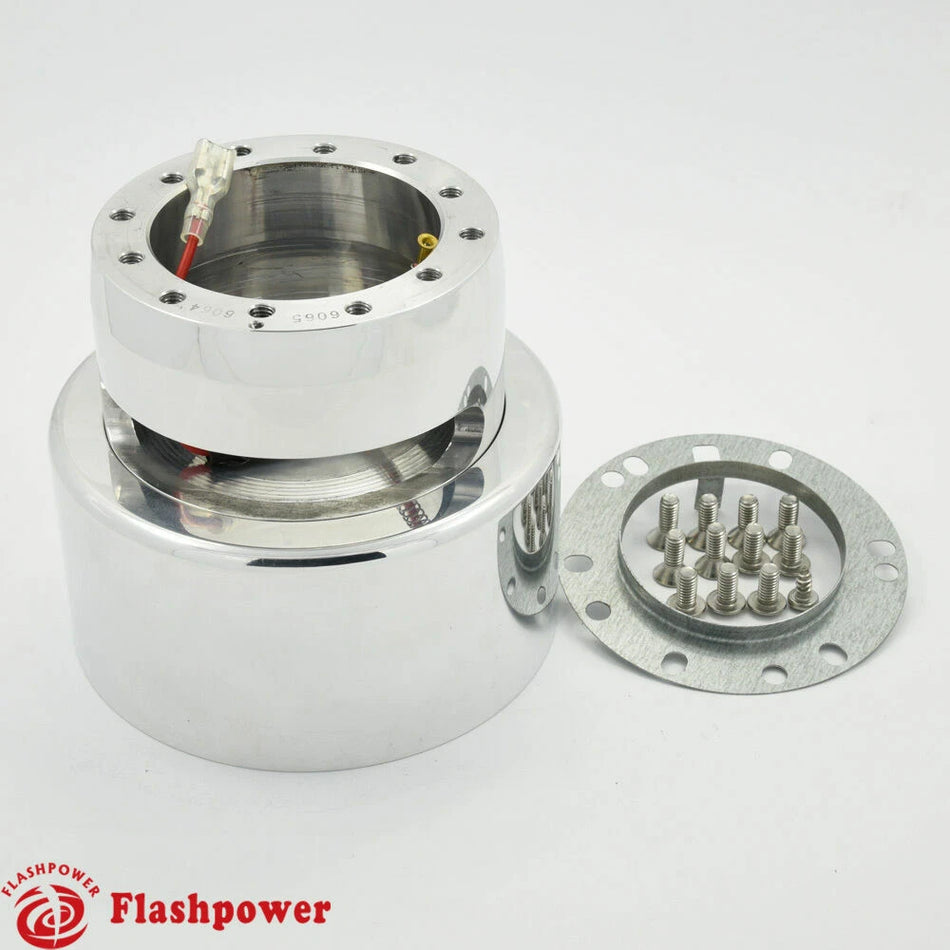 6 Bolt Steering Wheel Hub Adapter Tilt Telescopic GM Buick Cadilla Oldsmobile