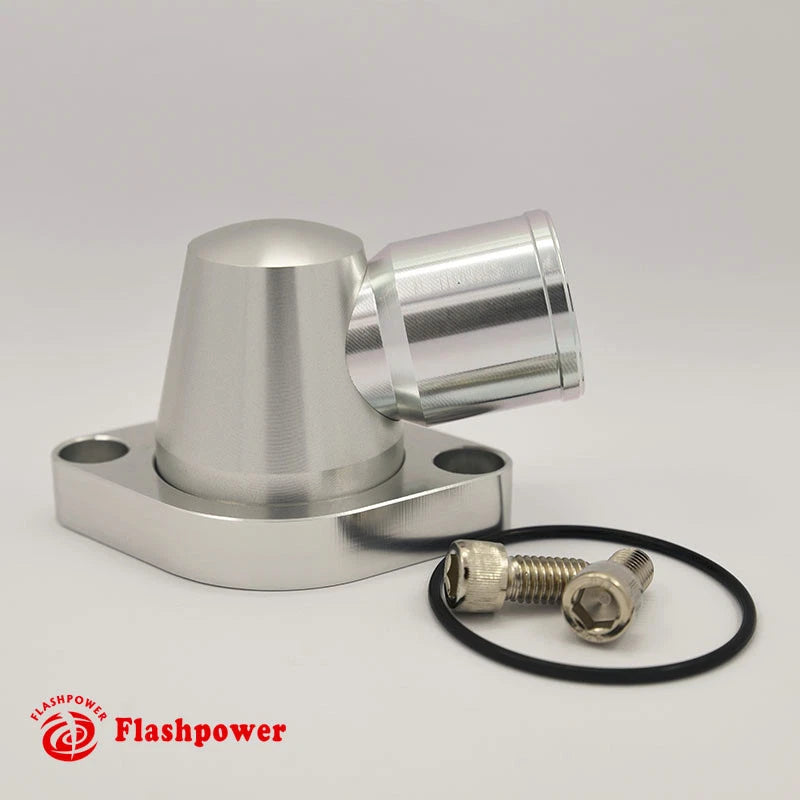 Billet Aluminum Water Neck Chevy Small Big Block 95° SBC BBC 327 350 454 396