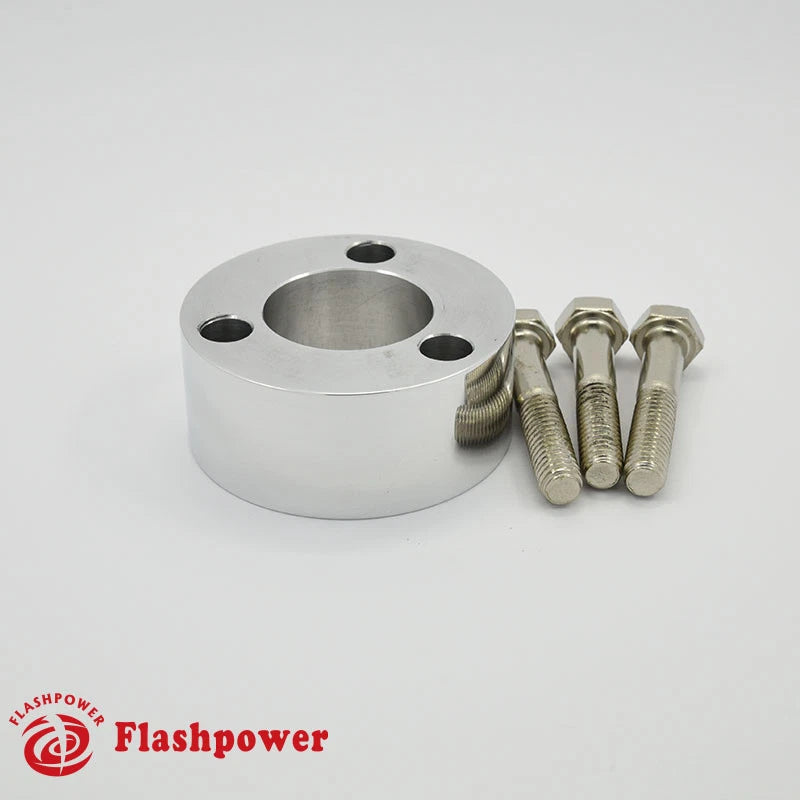 1" Steering Wheel Spacer Polished Aluminum for Grant APC Pilot