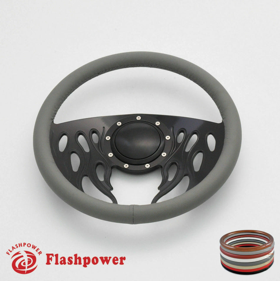 14'' Billet Steering Wheels Full Wrap GMC New Yorker Imperial Cordoba