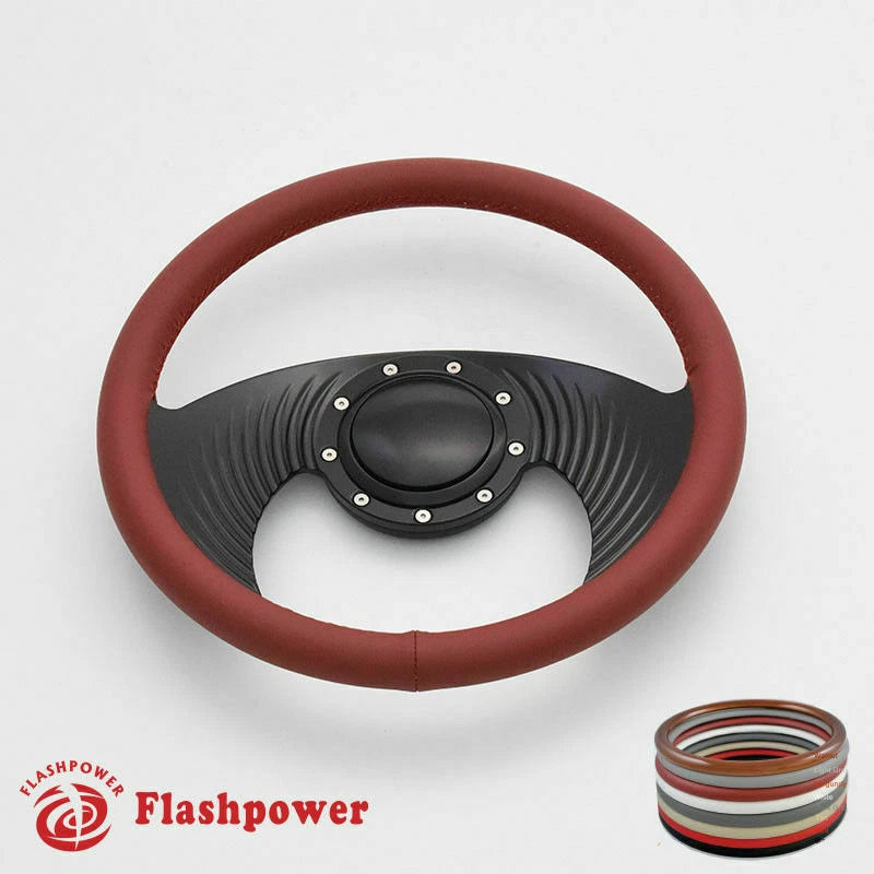 14'' Billet Steering Wheels Full Wrap Restoration Suburban El Camino