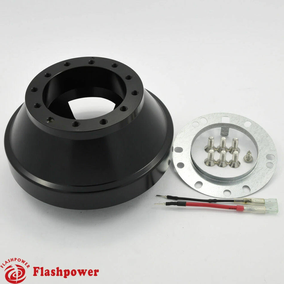 Flashpower Steering Wheel Hub Adapter BMW 3 Series E90 328i 335i 2006-2011 Black