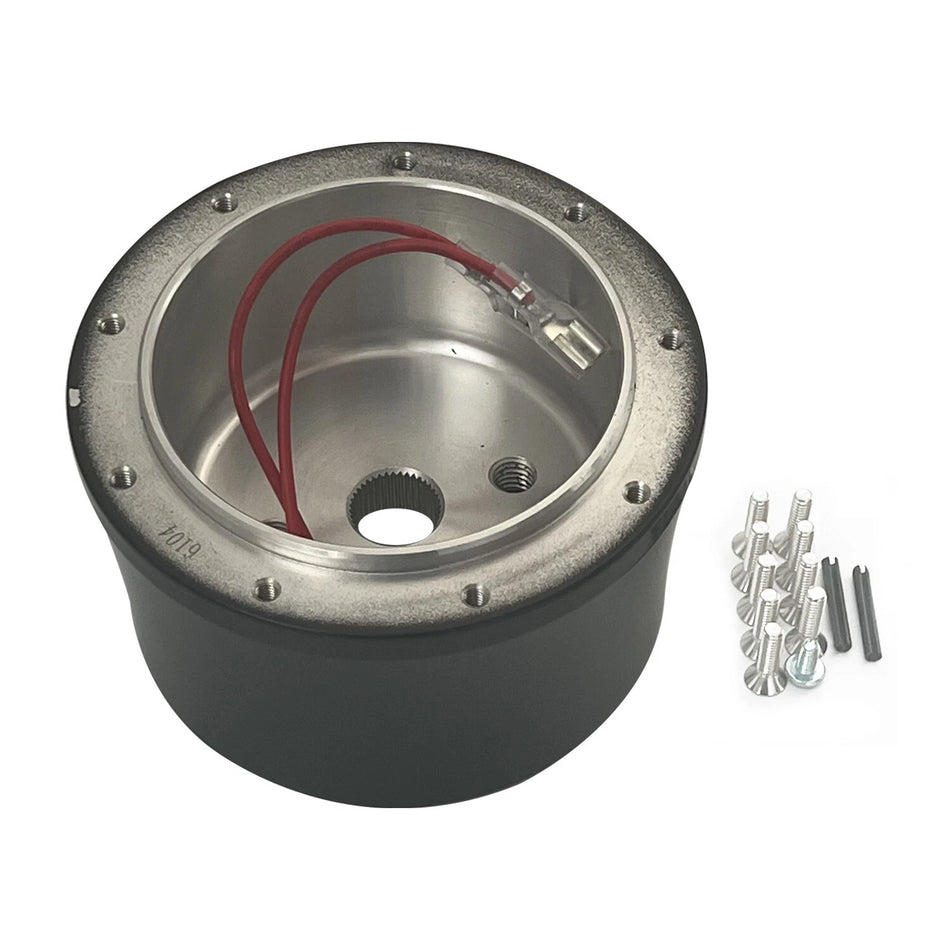 Steering Wheel Hub Adapter Ford Thunderbird Mustang Bronco Mercury Lincoln Black