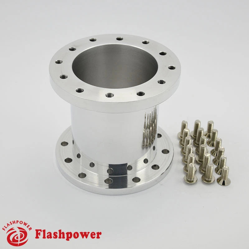 3" Steering Wheel Spacer Polished Aluminum for MOMO Isotta Sparco OMP