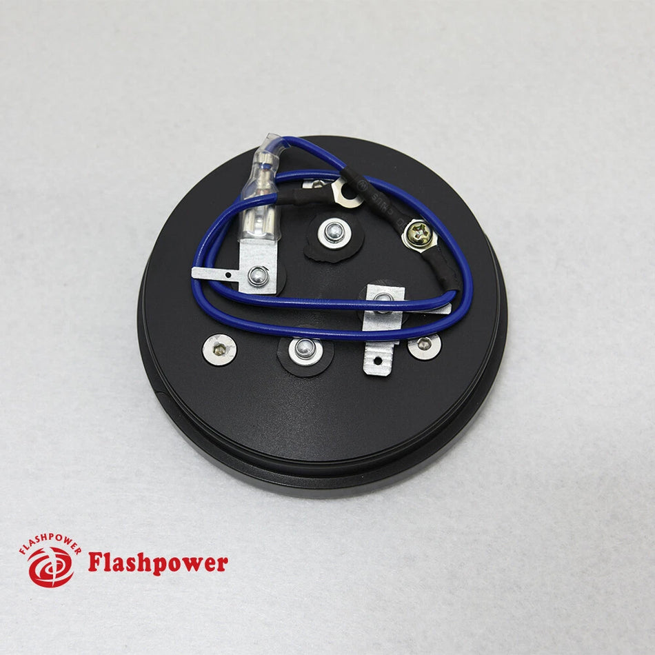 Flashpower Billet Aluminum Steering Wheel Horn Button Small Plain Black