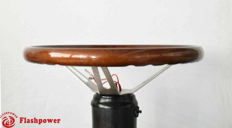 3 Hole Steering Wheel Adapter Ford Falcon Fairlane Galaxie LTD Custom Black