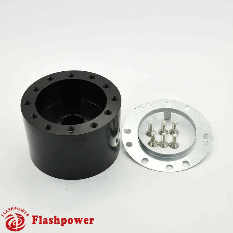 Flashpower Steering Wheel Adapter Boss Kit MG MGA MGB GT Roadster Black