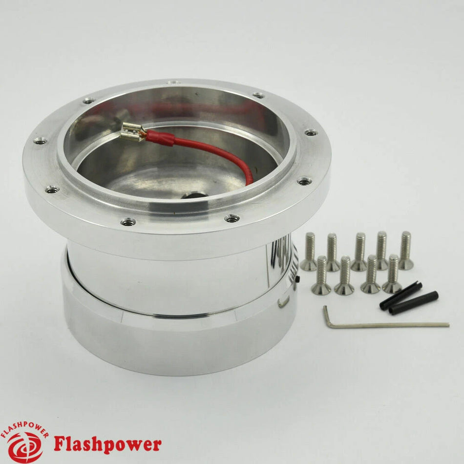 9 Bolt Steering Wheel Adapter Ford Falcon Comet Mustang Econoline Pickup Polish