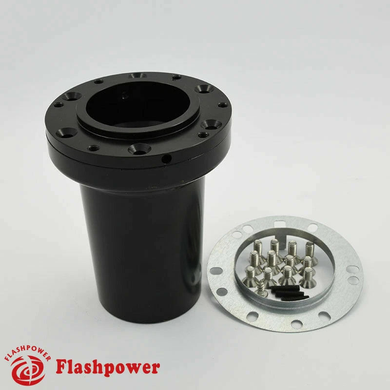 Steering Wheel Adapter Boss Kit Jaguar E type XJ6 XJ12 1961-74 Daimler Black