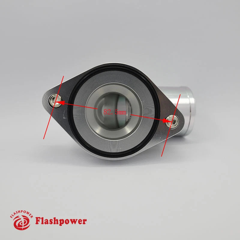 Billet Aluminum Water Neck Thermostat Housing 0° SBC BBC Chevy 327 350 454 396