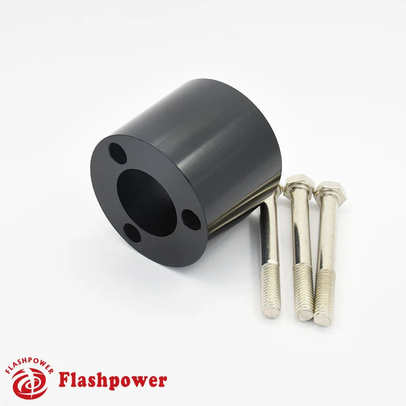 2" Steering Wheel Spacer Black Aluminum for Grant APC Pilot