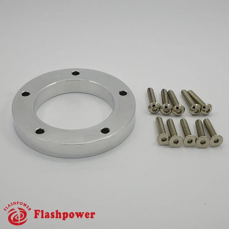 1/2" Steering Wheel Spacer Polished Aluminum for Grant APC Pilot