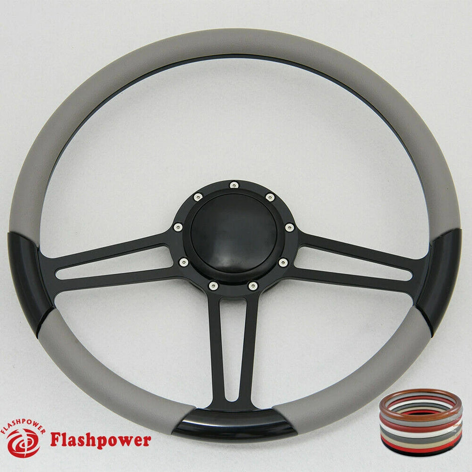 15.5'' Billet Steering Wheel Full Wrap Firebird GTO