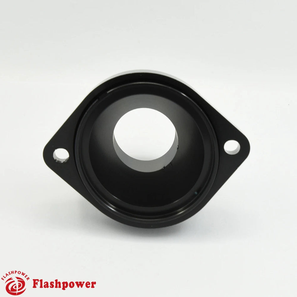 Billet Swivel Thermostat Housings Water Neck 180 1.5" LS Engine Black